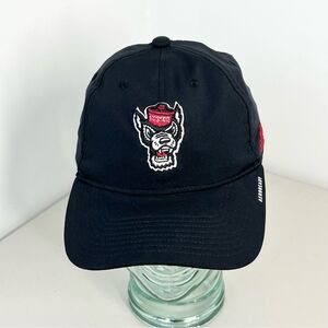 NEW Adidas NC State Wolfpack Adjustable Hat Aeroready Moisture Wicking OSFM
